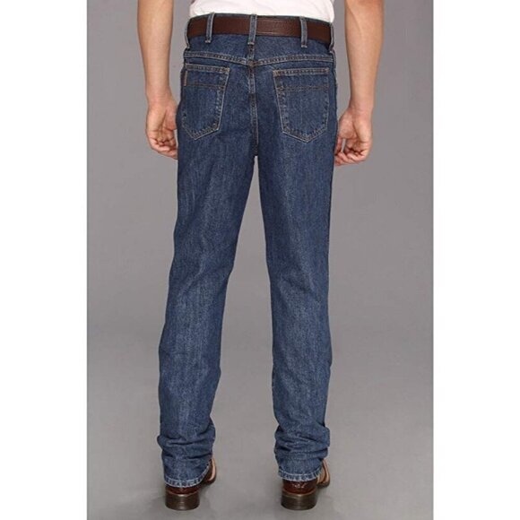 Cinch Men's Green Label Relaxed Fit Original Rise Tapered Leg Jeans Dark Stonewa - Picture 1 of 5